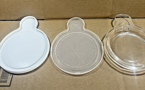 Corning ware plastic clear - 3,